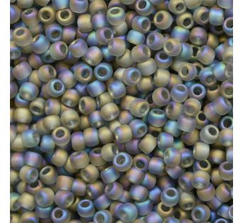 Toho round - 11/0 - Transparent-Rainbow Frosted Gray 10 g