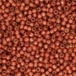 Toho round - 11/0 - Permanent Finish - Silver-Lined Milky Pomegranate 10 g