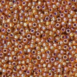 Toho round - 11/0 - Inside-Color Rainbow Hyacinth/Opaque Purple Lined 10 g