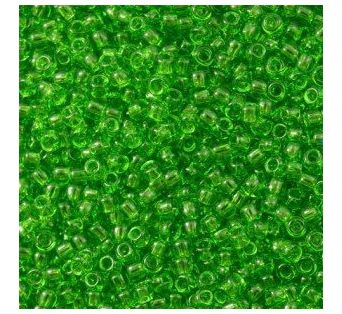 Toho round - 11/0 - Transparent Peridot 10 g