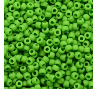 Toho round - 11/0 - Opaque-Frosted Mint Green 10 g