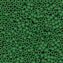 Toho - 11/0 - Opaque-Frosted Pine Green 10 g