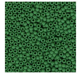 Toho - 11/0 - Opaque-Frosted Pine Green 10 g