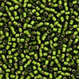 Toho - 11/0 - Silver-Lined Frosted Olive 10 g