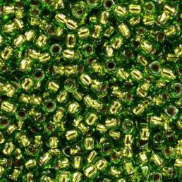 Toho - 11/0 - Copper-Lined Peridot 10 g