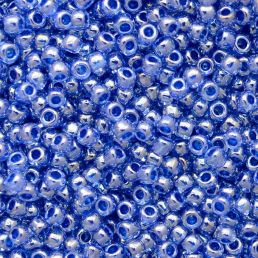 Toho - 11/0 - Inside-Color Lt Sapphire/Opaque Dk Blue-Lined 10 g