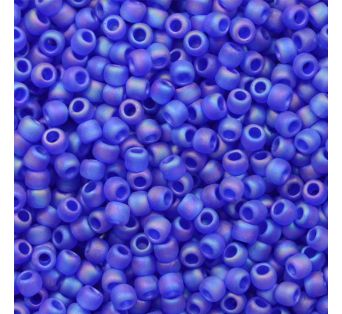 Toho - 11/0 - Transparent-Rainbow Frosted Dk Sapphire 10 g