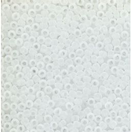 Toho round - 11/0 - Transparent-Frosted Crystal 10 g
