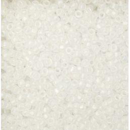 Toho round - 11/0 - Trans-Rainbow-Frosted Crystal 10 g