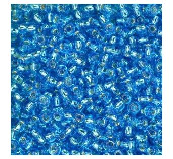 Toho - 8/0 - Silver-Lined Dark Aquav 10g