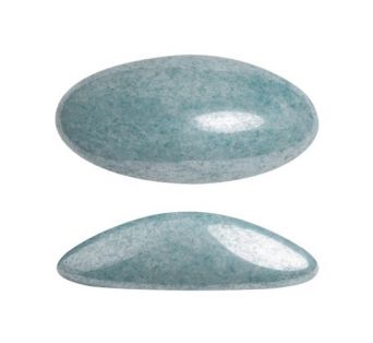Kabošon - Athos® par Puca® 20x10x6mm - 03000/14464 (OPAQUE BLUE CERAMIC LOOK)