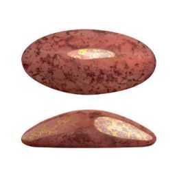 Kabošon - Athos® par Puca® 20x10x6mm - 73030/15496 (OPAQUE ROSE BRONZE)
