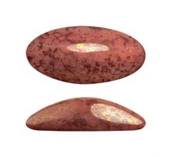 Kabošon - Athos® par Puca® 20x10x6mm - 73030/15496 (OPAQUE ROSE BRONZE)