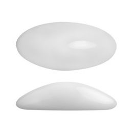 Kabošon - Athos® par Puca® 20x10x6mm - 03000 (OPAQUE WHITE)
