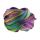 Hodvábna stuha SHIBORI - Purple Passion Borealis - 10 cm