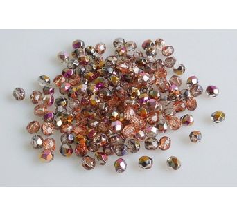 Brúsené korálky - Ohňovky - 4mm - 00030/27137 - 30 ks