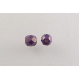 Brúsené korálky - Ohňovky - 4mm - 03000/15726 - 30 ks
