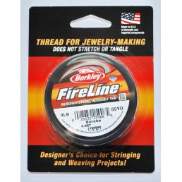 FIRELINE Smoke - Čierna 4LB - 50 m