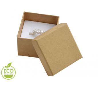 ECO krabička na šperky - natural - 45x45x32 mm