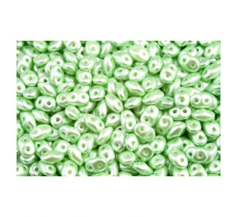 Superduo - PASTEL LIGHT PERIDOT - 10 g
