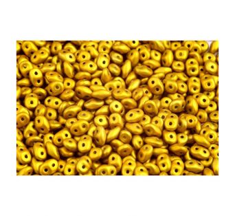 Superduo - METALUST YELLOW GOLD MAT - 10 g