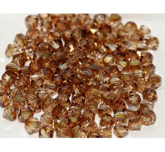 Preciosa, MC Bicone 4 mm, 3 mm, Crystal Celsian