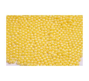 Voskové perly 3 mm - Žltá - 120 ks