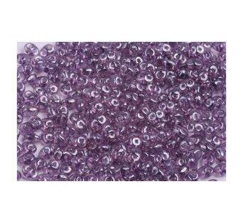 Superduo - TANZANITE WHITE LUSTER - 10 g