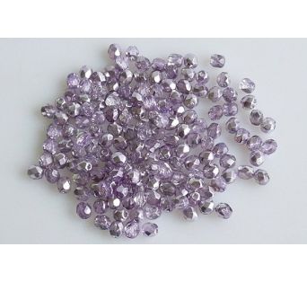 Brúsené korálky - Ohňovky - 4 mm - 00030/45216 - 30 ks