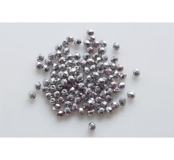 Brúsené korálky - Ohňovky - 4 mm - 00030/97430  - 30 ks