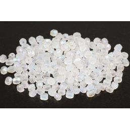 Brúsené korálky - Ohňovky - 4 mm - 00030/lept/28701 - 30 ks