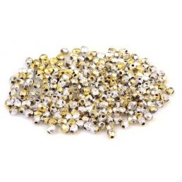 Brúsené korálky - Ohňovky - 4 mm - 00030/lept/98550 - 30 ks