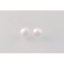 Brúsené korálky - Ohňovky - 4 mm - 03000 - 30 ks