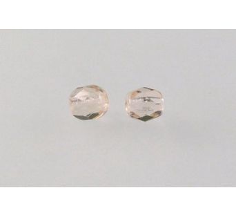 Brúsené korálky - Ohňovky - 4 mm - 70110 - 30 ks