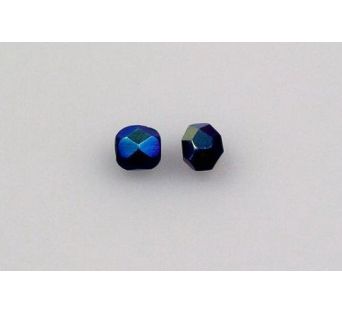 Brúsené korálky - Ohňovky - 4 mm - 90120/28701 - 30 ks