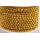 Štrasová metráž - Gold 3 mm - 10 cm