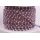 Štrasová metráž - Purple + Crystal AB 2 mm - 10 cm