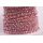Štrasová metráž - Light pink + Crystal AB 2 mm - 10 cm