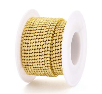 Štrasová metráž - 2 mm - 10 cm