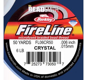 FIRELINE 1.8kg 0.12mm 13,7m (15yd)  - Crystal