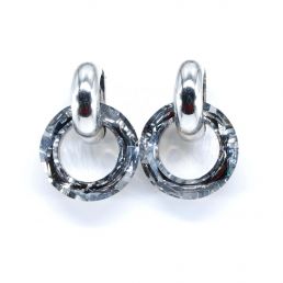 ELEGANTNÉ napichovacie náušnice - Crystal Dorado