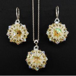 20036,37 - Set šperkov - Queen of bicone - Luminious