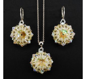 20036,37 - Set šperkov - Queen of bicone - Luminious