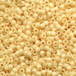 Miyuki Delica 11/0 - Op Dk Cream DB0732 - 5 g