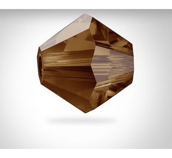 Preciosa MC Bicone -  Smoked Topaz - 30 ks
