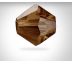 Preciosa MC Bicone -  Smoked Topaz - 30 ks 4mm